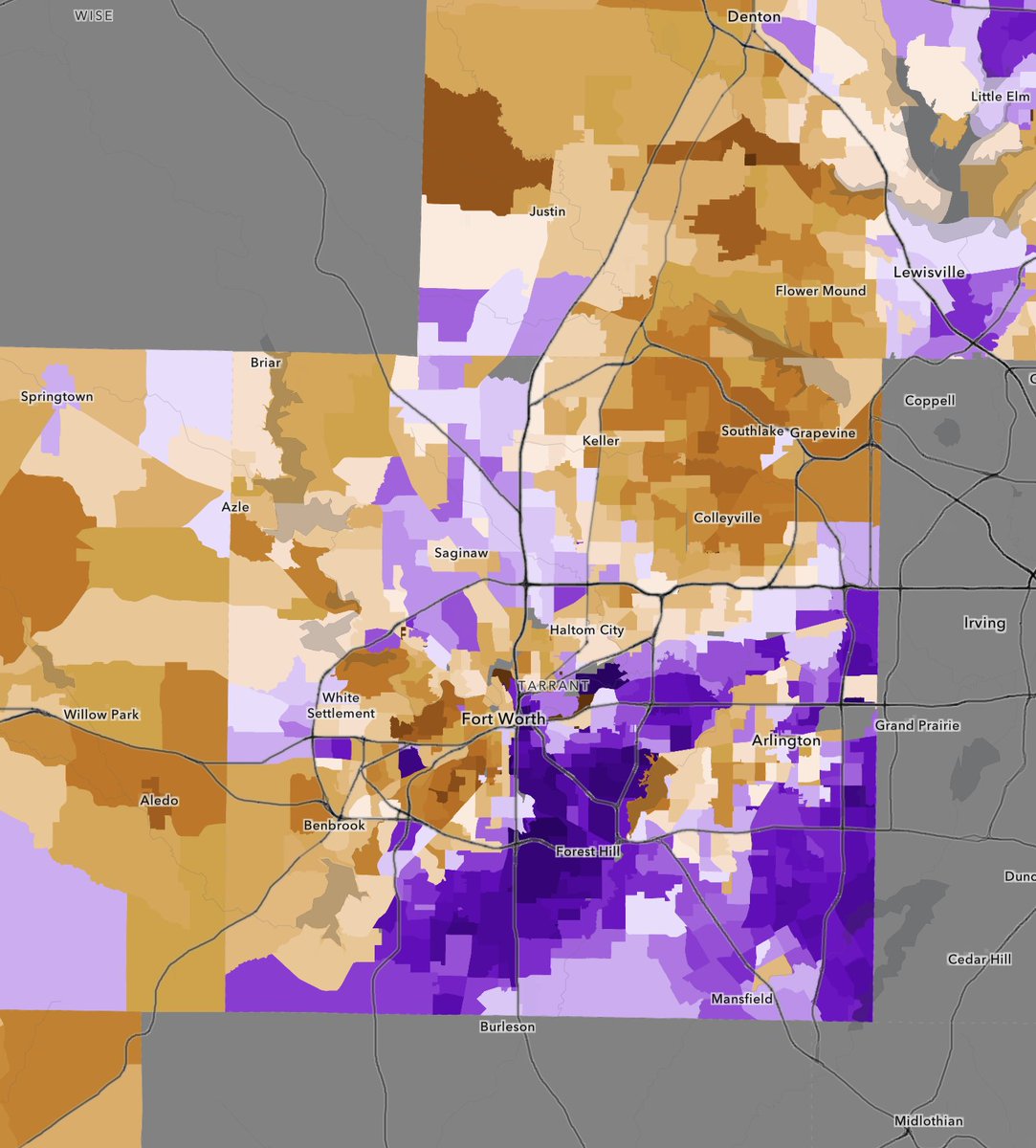 Sadly, I think this says a lot about Texas Democrats. This race divided ...