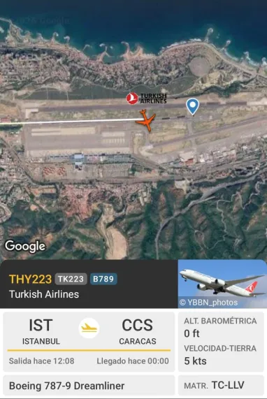 🇹🇷🇻🇪: Turkish Airlines vuelve a operar sus vuelos entre Estambul y Caracas.  

La aerolínea operará con tres frecuencias semanales que suben a cuatro en abril.