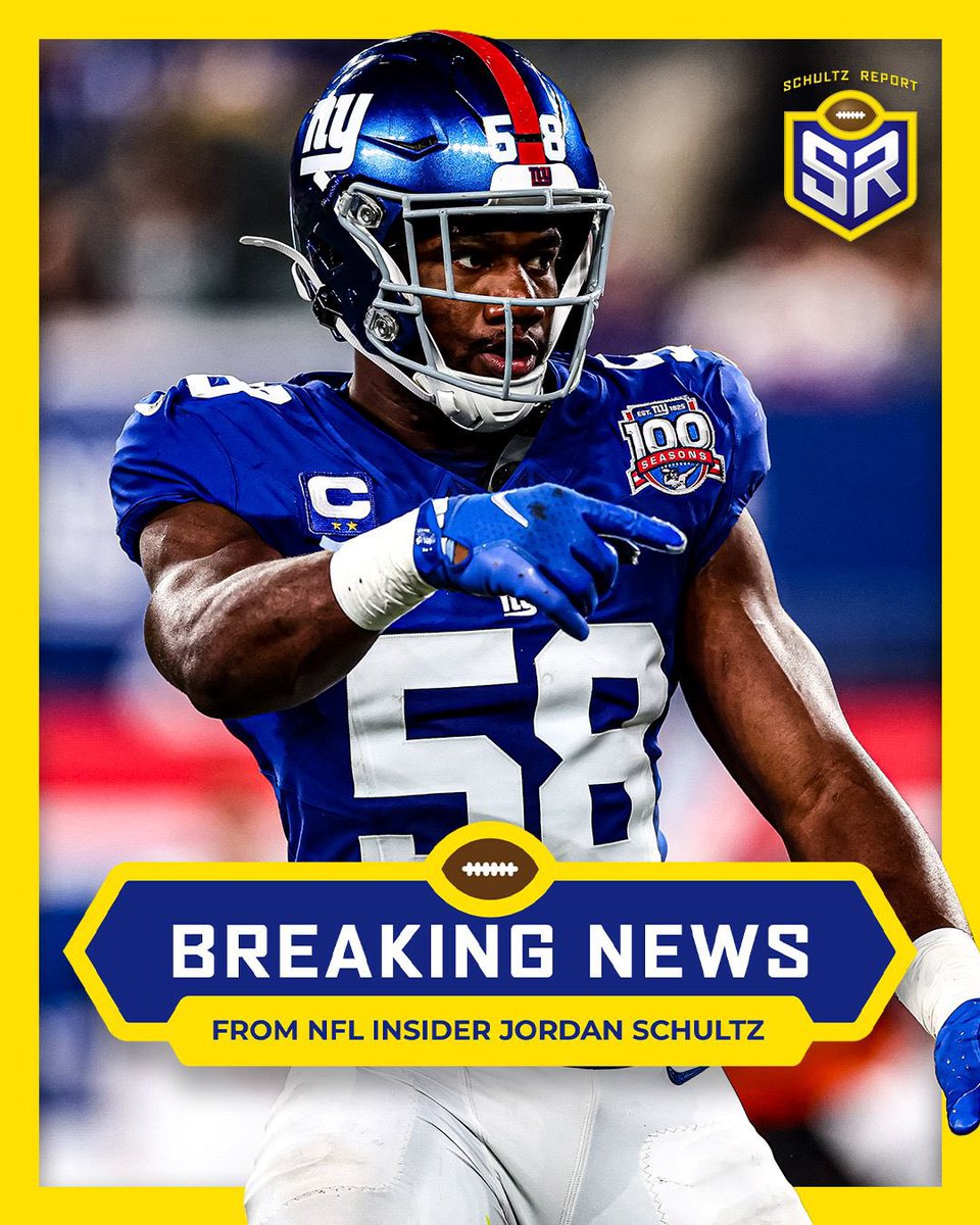 Sources: The #Giants have informed LB and defensive captain Bobby Okereke that he will be released. 

The team’s Walter Payton Man of the Year amassed 385 tackles in 3 seasons with the Giants (143 last season), but now will get a head start on free agency. Okereke was entering