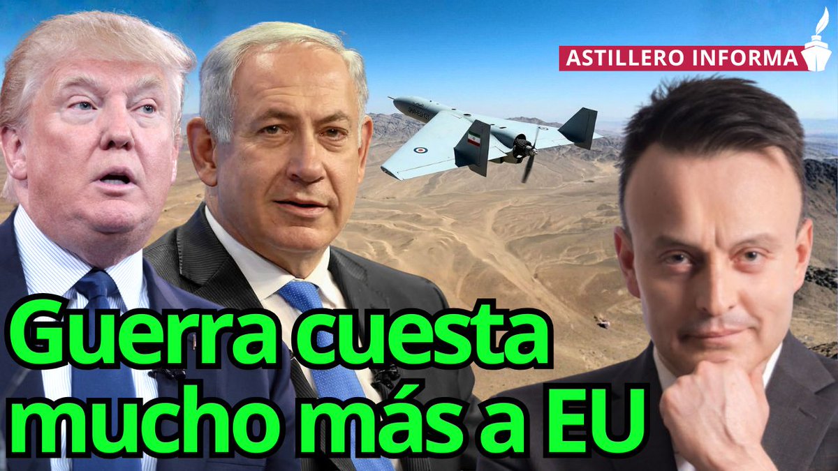 🚢 #AstilleroInforma | Irán lanza drones de 20 mil dólares; EU gasta 5 mil millones al día para defenderse: <a href="/Jjlopez_almejo/">Jesús López Almejo 🇲🇽</a>.

📱Ve la entrevista completa: goo.su/edEq