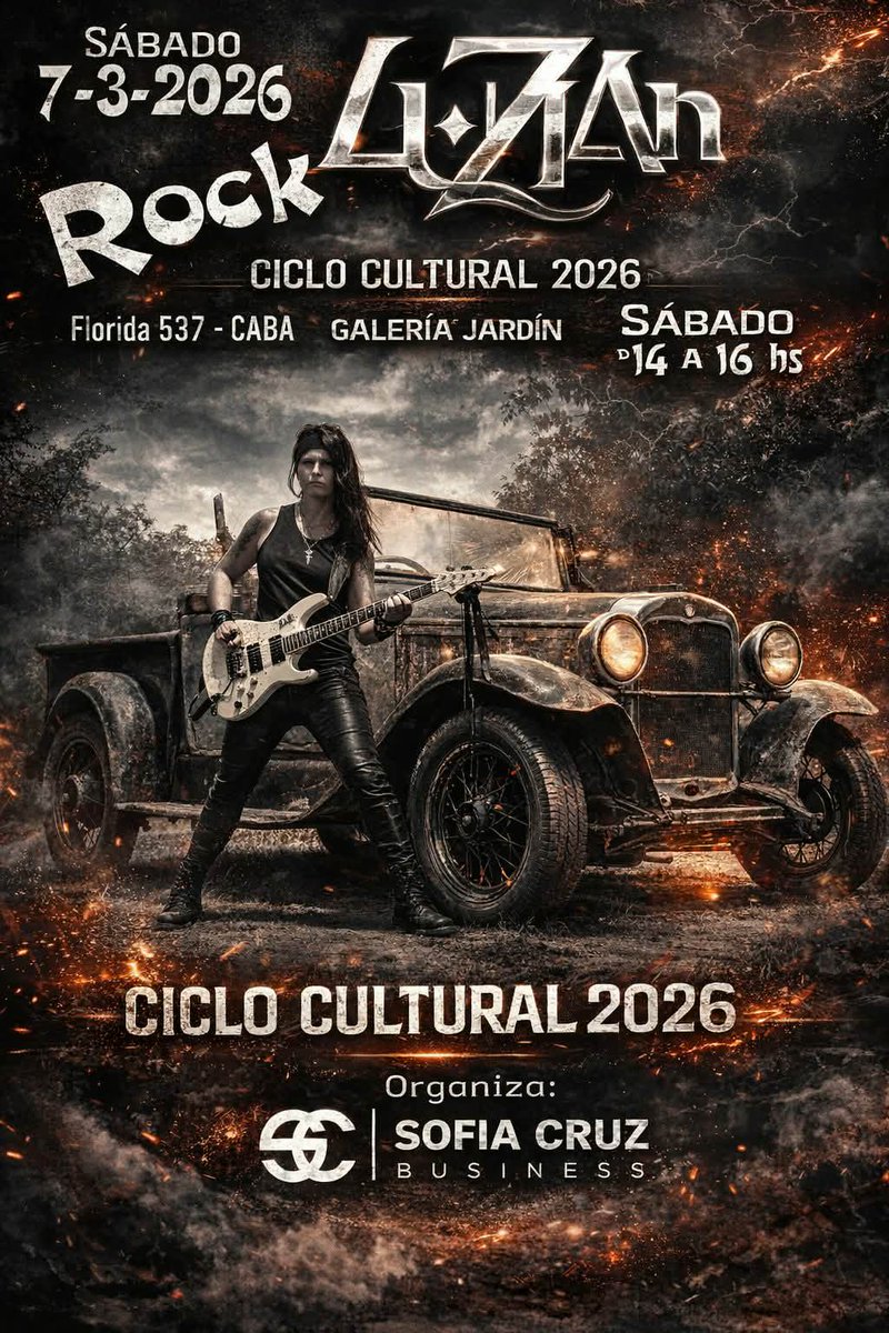 APERTURA DEL CICLO CULTURAL EN GALERÍA JARDÍN.
Sábado 7-3-2026 de 14,00 a 16,00 hs en Peatonal Florida 537 CABA. Argentina. TODOS INVITADOS!!!