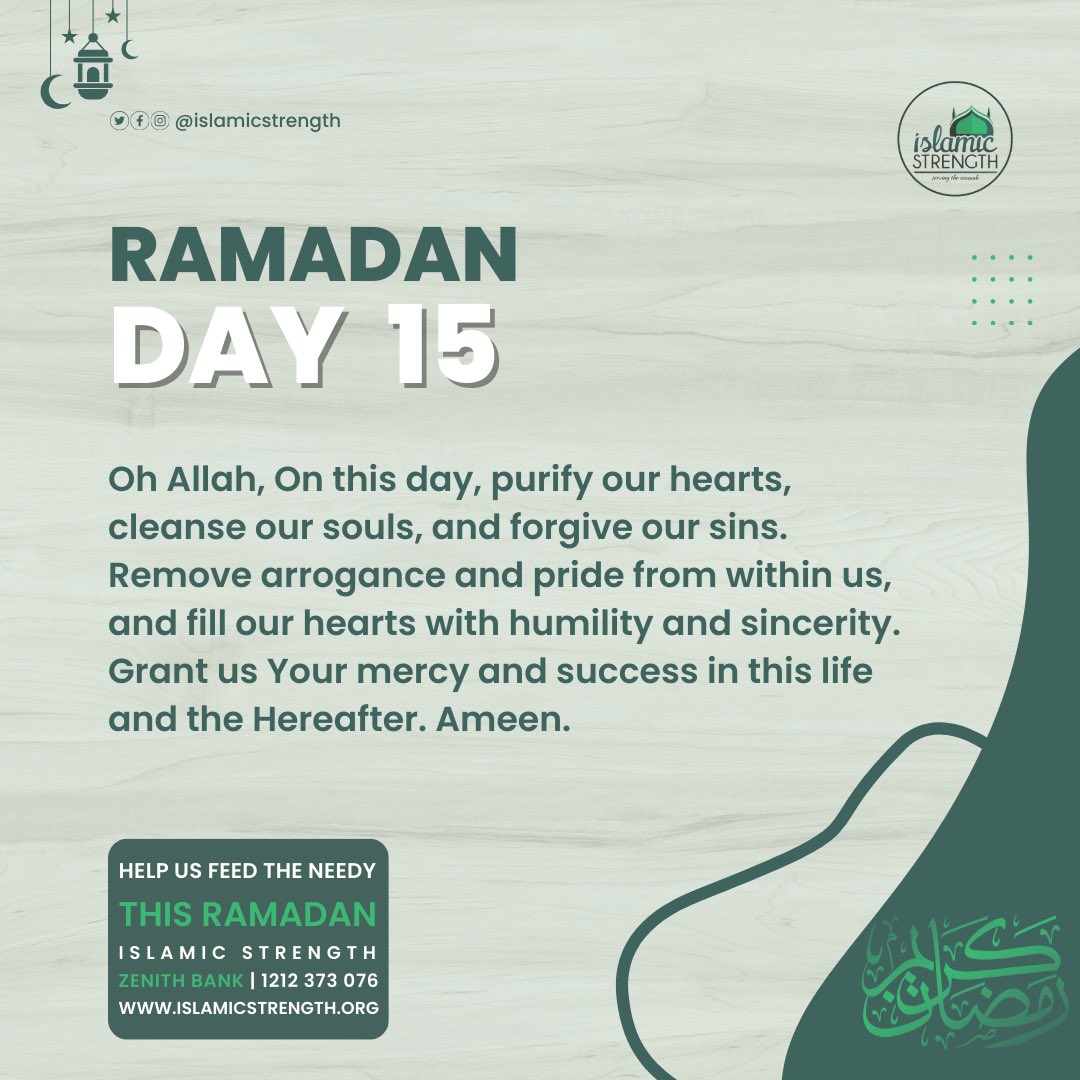 #Ramadan Day 15