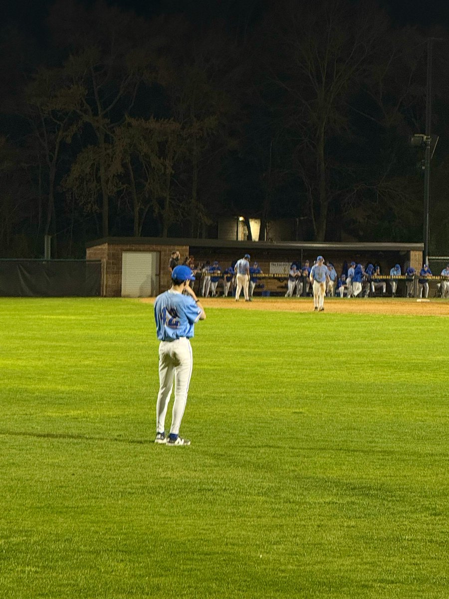 CoachWallace30's tweet photo. One season ends, another begins for @onlymaxfrels ! 

Congrats on your 1st collegiate baseball start! 

@LETUMBB 🤝 @LETU_Baseball https://t.co/Xb1XGsQNl1