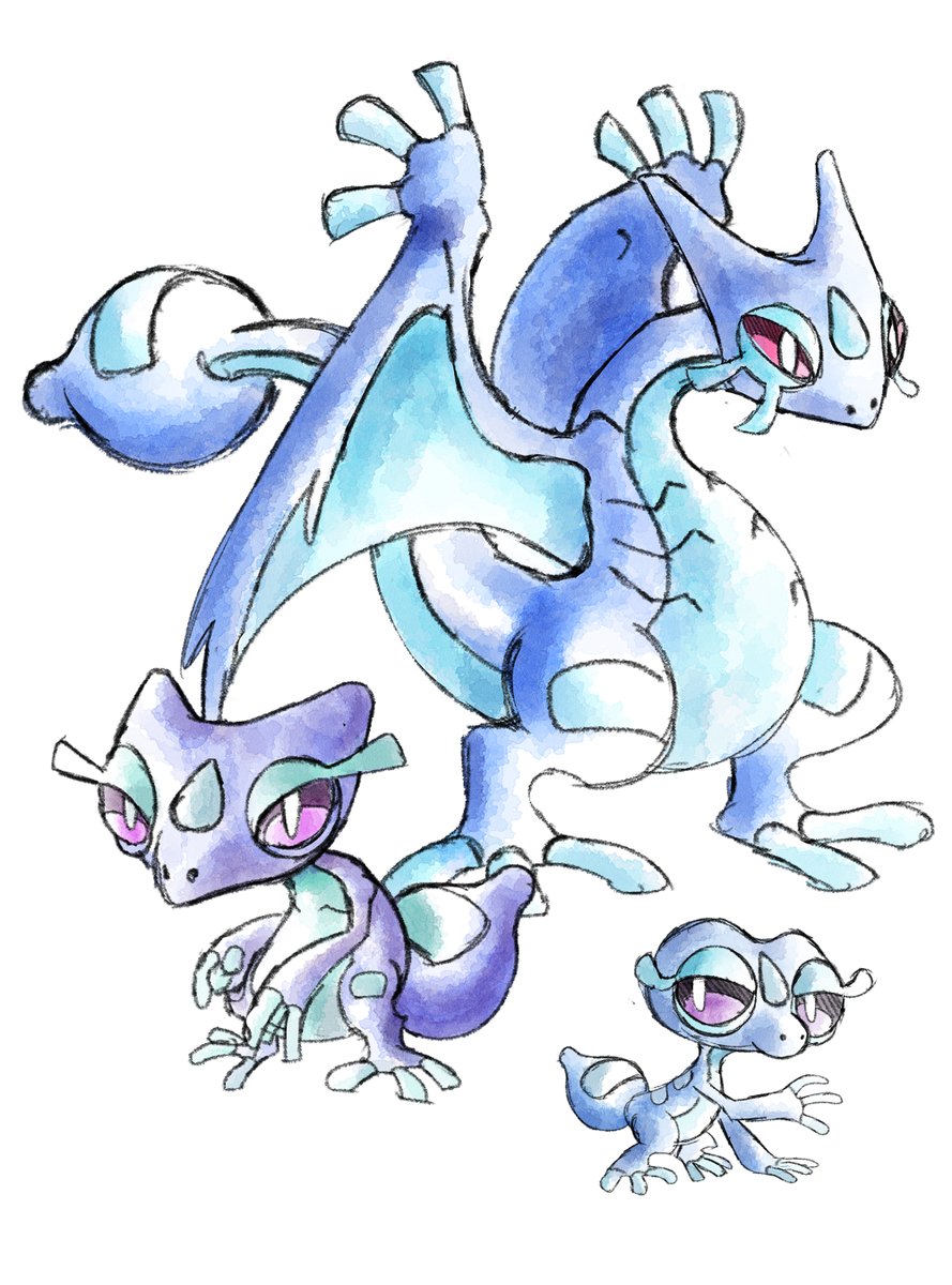 Gecqua evolution line #PokemonWindsWaves