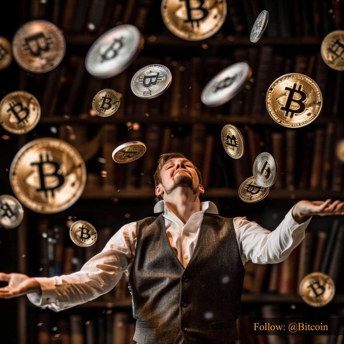 Bitcoin tweet media