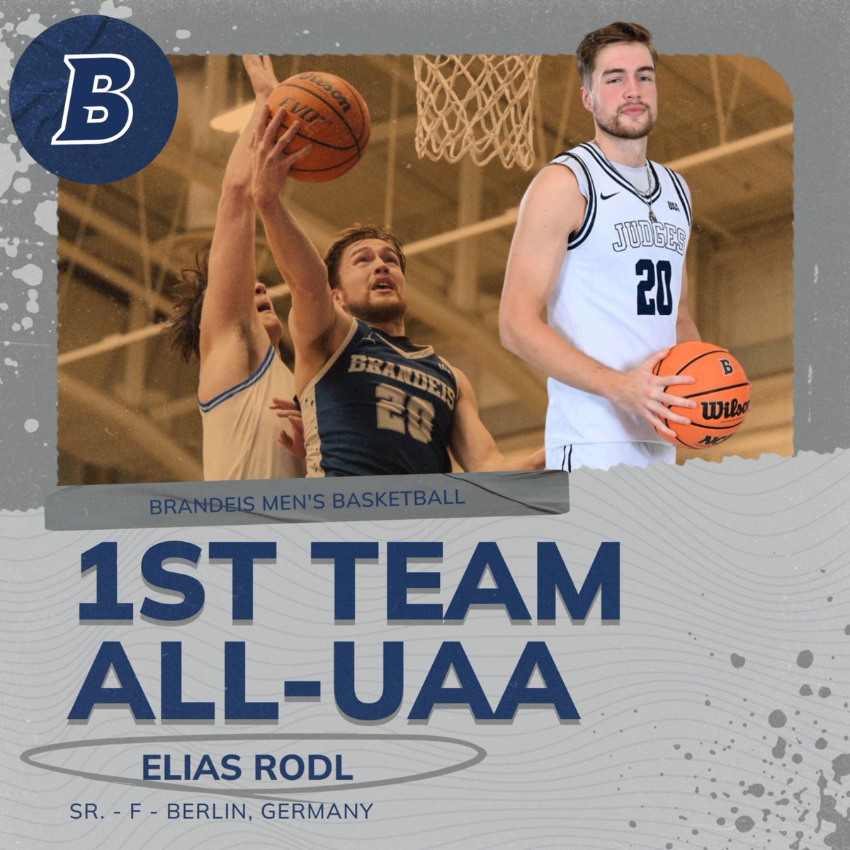 Brandeis Athletics tweet media