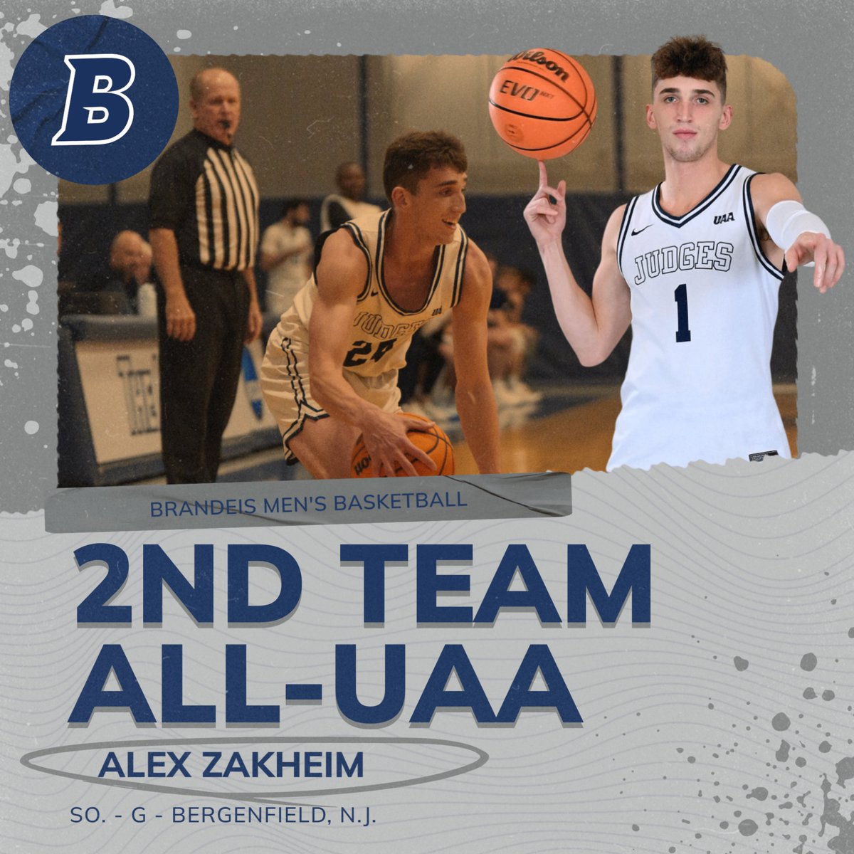 Brandeis Athletics tweet media