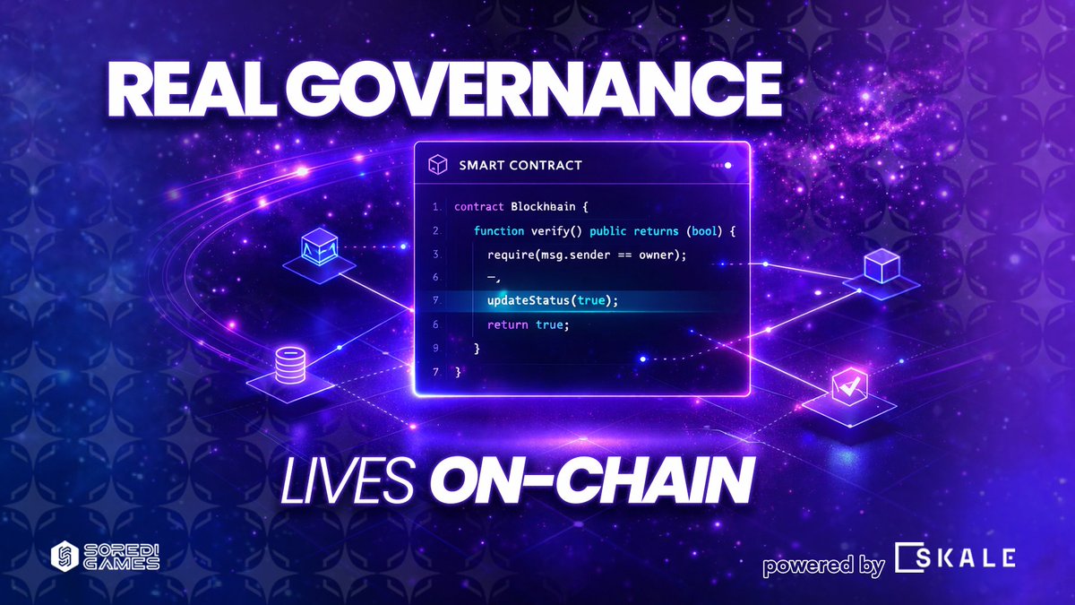 _BlinkGalaxy_'s tweet photo. Real governance lives in smart contracts.
Inside the #Blinkchain Portal, everything runs fully on-chain on @Base.
✔ Verifiable proposals
🗳 Vote delegation
💰 Treasury management
🚀 Structured grants
Transparency isn’t a promise.
It’s infrastructure.
#DAO #Web3 https://t.co/9aBsTWdYh0