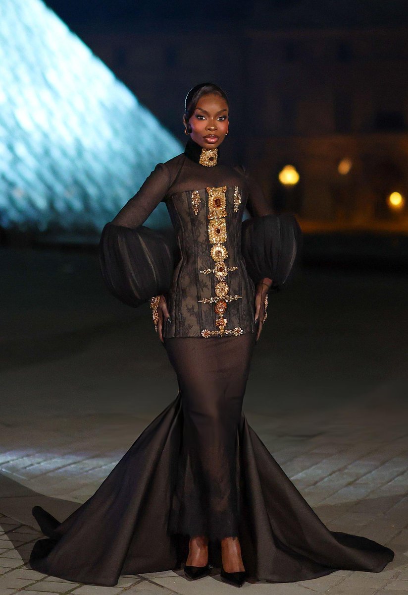 Olandria Carthen attending Le Grand Dîner du Louvre (2026)