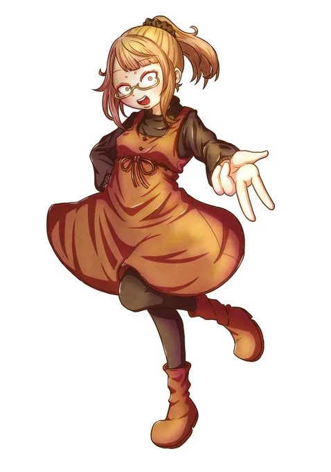 あー代理ちゃんと言えば良いのか! オリキャラ?アバター?分身?どれもしっくりこなかったので 私のこの絵は私の代理ちゃんと呼びますヾ(*ΦωΦ)ノ まぁ美化した似顔絵(理想)みたいなもんだがねw