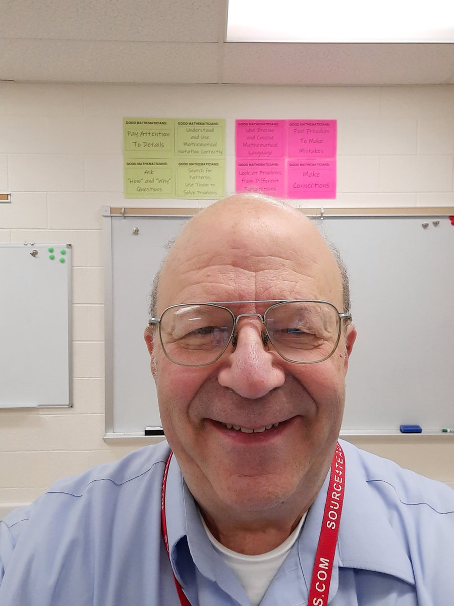 High school math today.