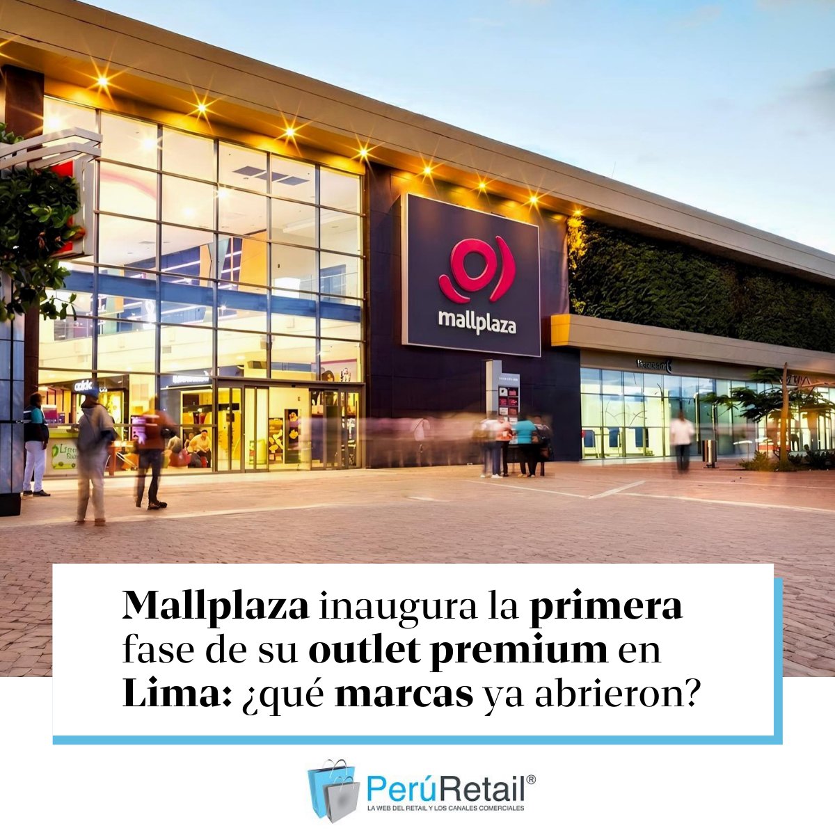 peruretail's tweet photo. 🔴🏬🛍️Con una inversión total de US$ 7,5 millones, Mallplaza desarrolla su primer outlet, sumando tiendas y marcas internacionales de renombre. Descúbrelo aquí. ►https://t.co/6iGuQie8bm

#Mallplaza #OutletPremium #Retail #Tiendas https://t.co/kJL17iKZvD