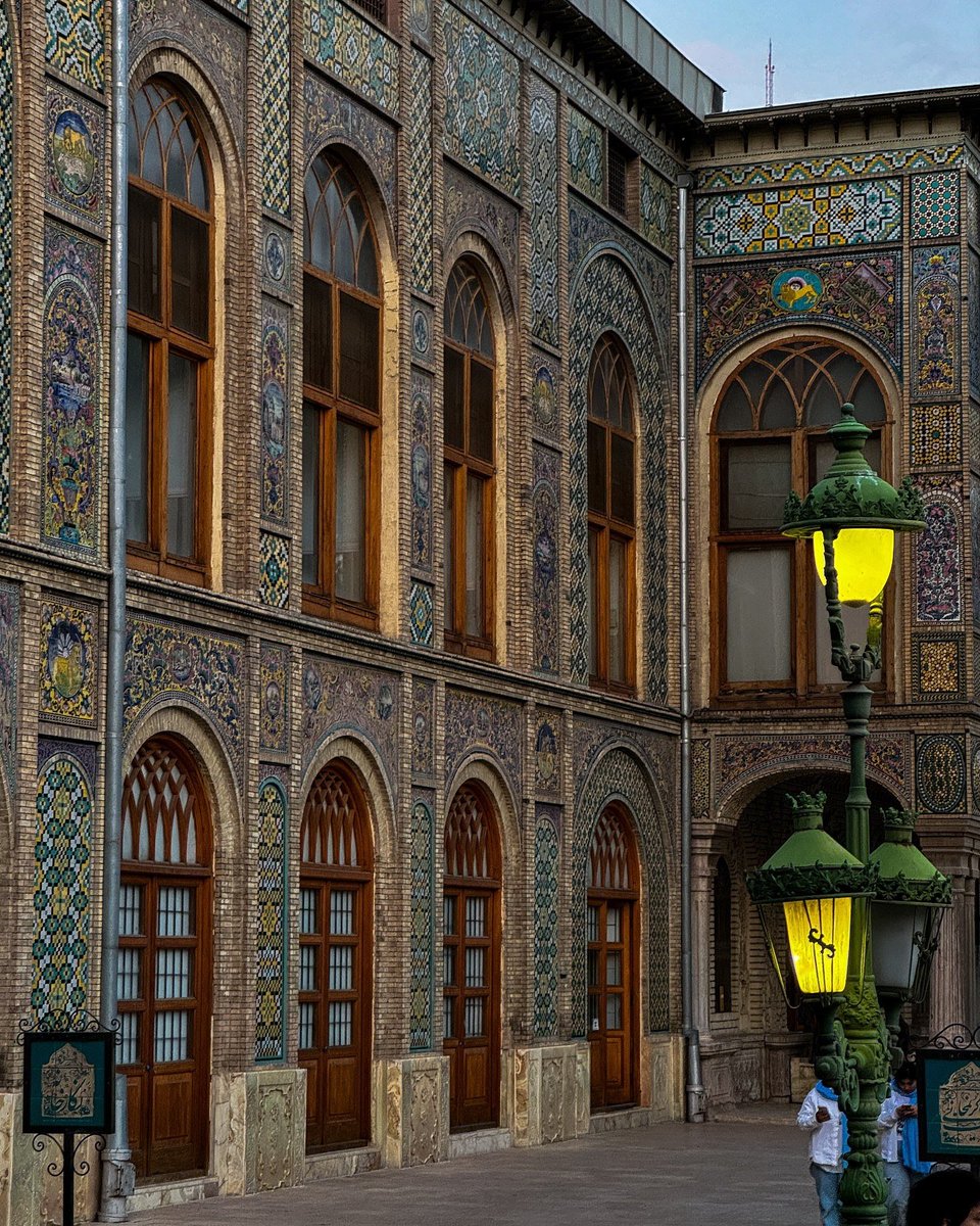The Historic Golestan Palace bombed yesterday in Tehran.