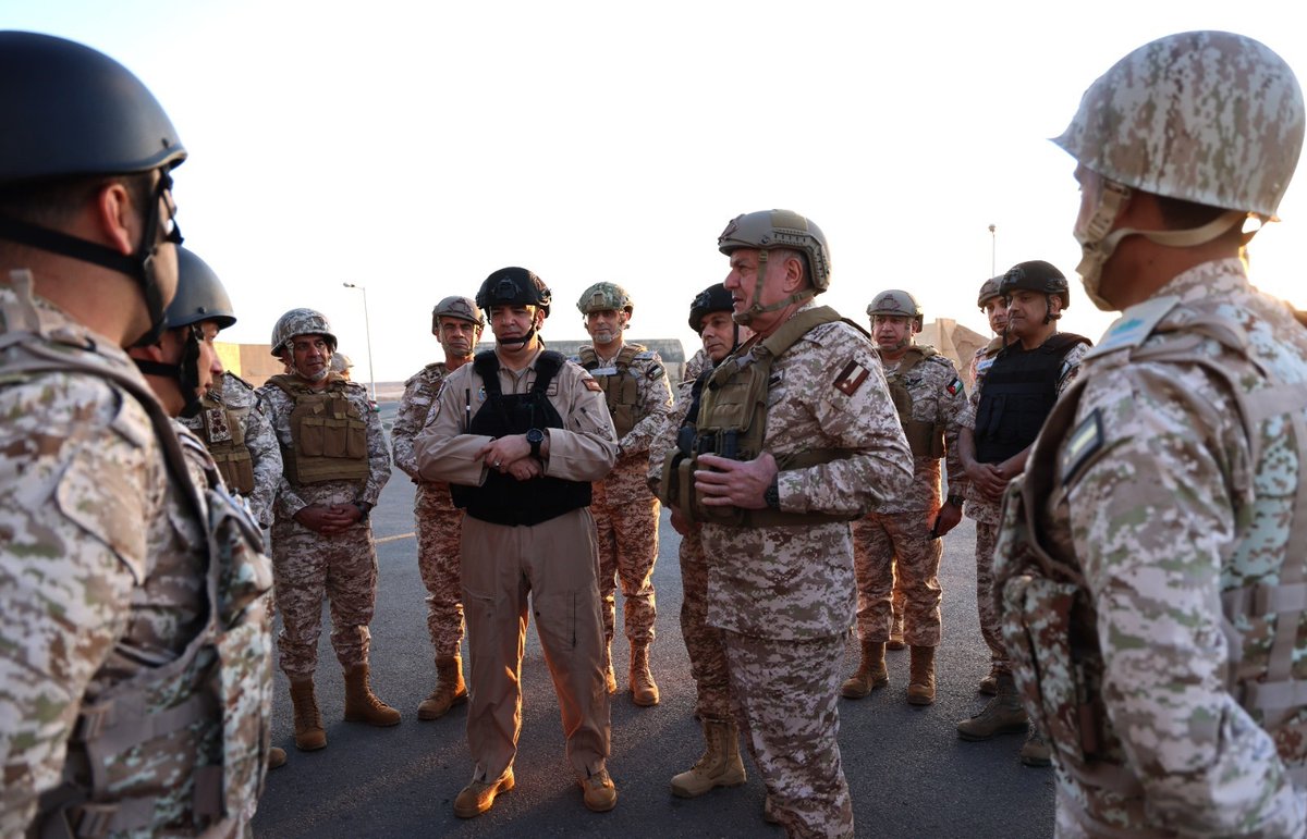 رئيس هيئة الأركان المشتركة: لن نسمح باختراق الأجواء الأردنية من أي طرف  #الاردن