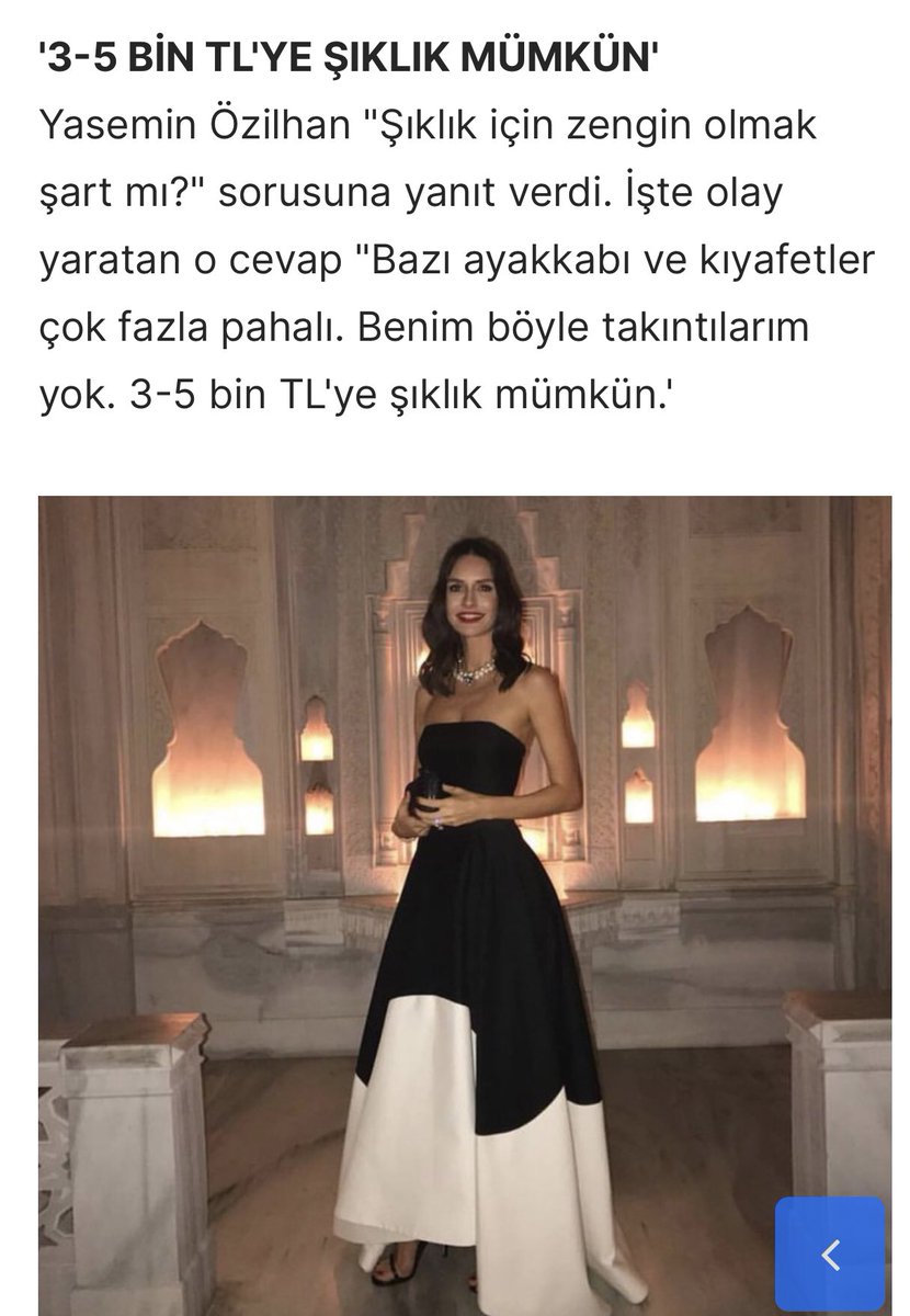 3-5 bin tl’ye şıklık mümkün tabi