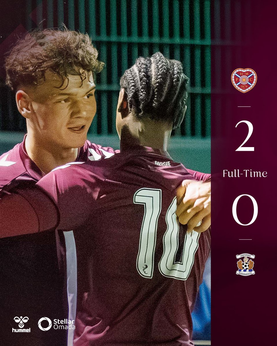Next stop: Hampden 🏆

Heart of Midlothian are through to the final of the Scottish Youth Cup 🇱🇻