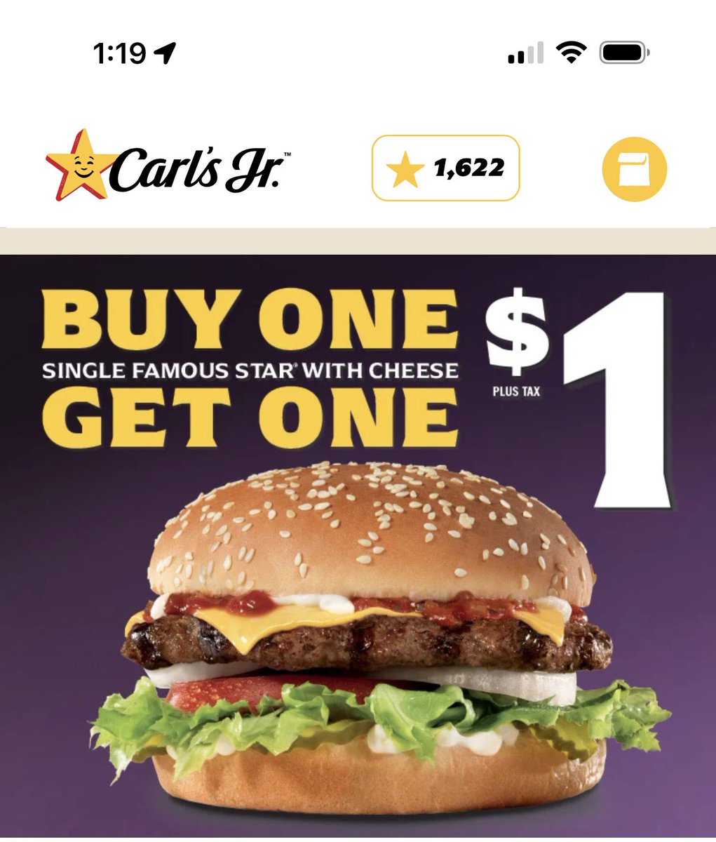 JanetChibiMoon's tweet photo. Remember to check your receipts! I went in for the BOGO at @CarlsJr and was charged for both! What the hell @CarlsJr ?! https://t.co/lIYqvWd6iL