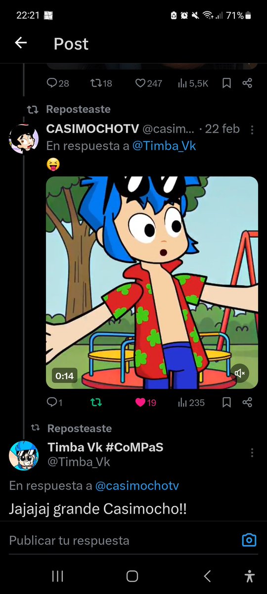 Que viva el Amor 🖤💙 #timocho