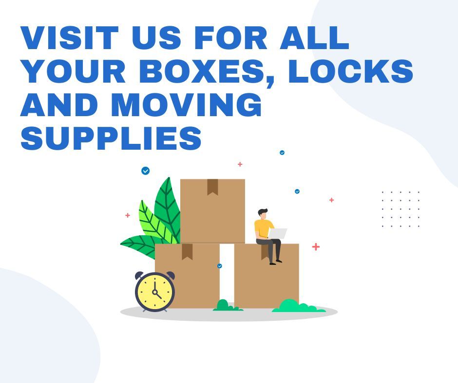 Moving this year? However many boxes you think you’ll need, you will need more!! Swing by our storage facility in Los Angeles, California and get all your moving supplies under one roof.