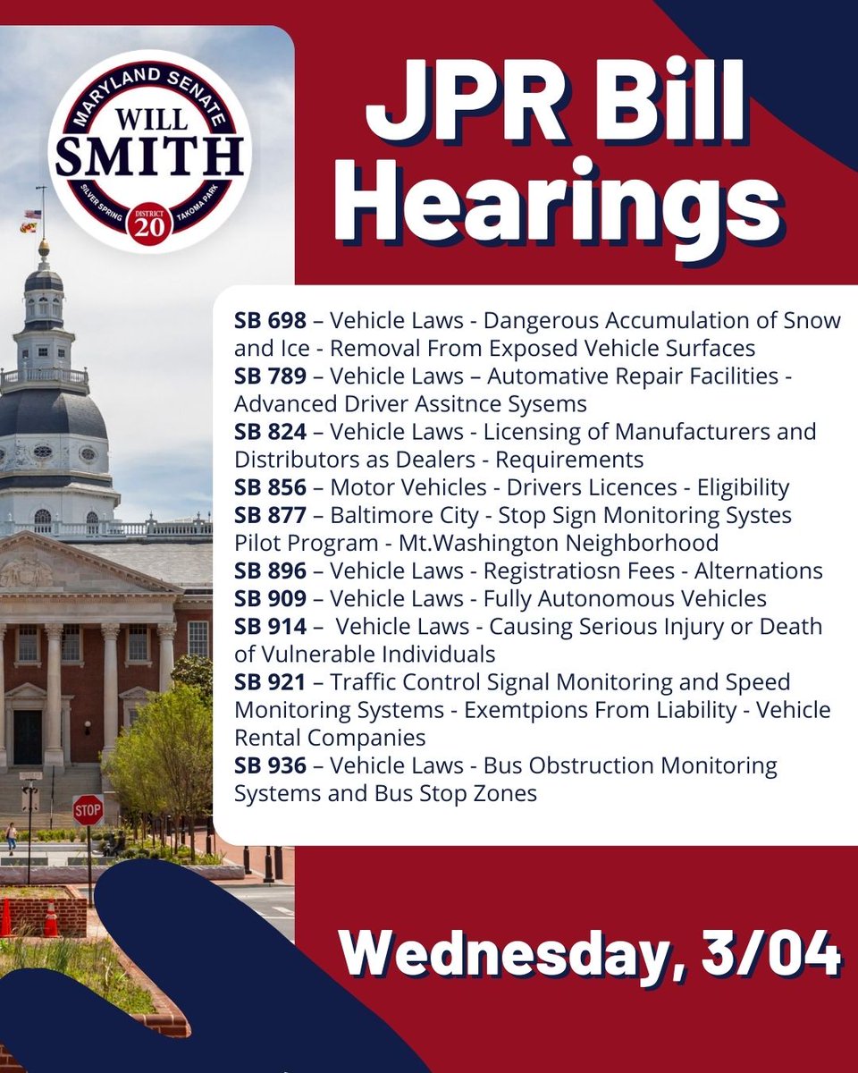 Senator Will Smith (District 20) tweet media