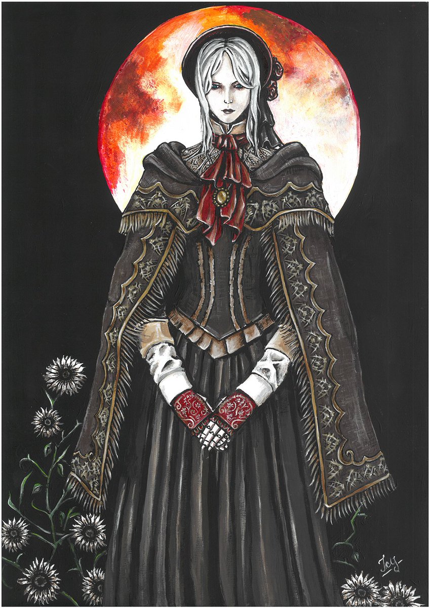 IcyArt_'s tweet photo. Full moon 🌚
Bloodborne paintings done with acrylics 🩸🤘
#Bloodborne https://t.co/uVkqHOVSm0