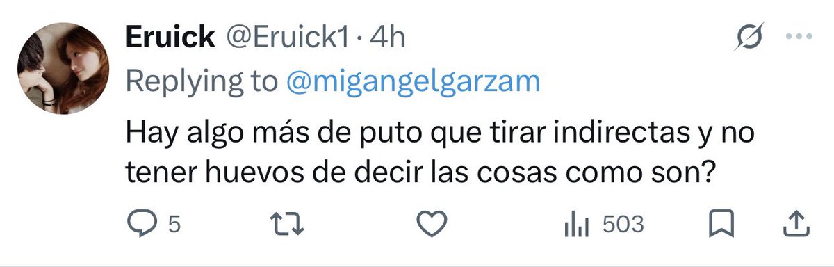 <a href="/SiSoyMolina/">M⚽LINA</a> Pero, ¿cómo vas a borrar un comentario, <a href="/Eruick1/">Eruick</a> ? 🤌