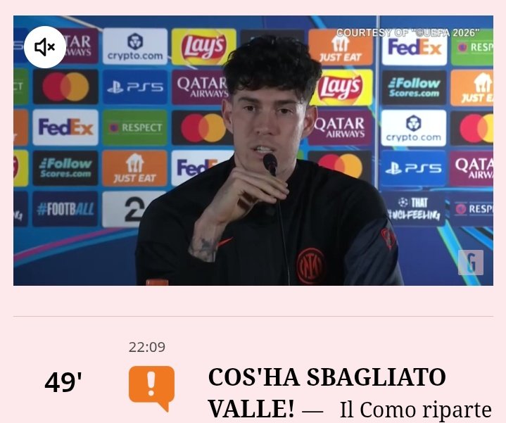 LVeraci's tweet image. Cosa hanno studiato le menti dei nostri amici nordcoreani della @Gazzetta_it 

Il video di Bastoni nella live di #ComoInter