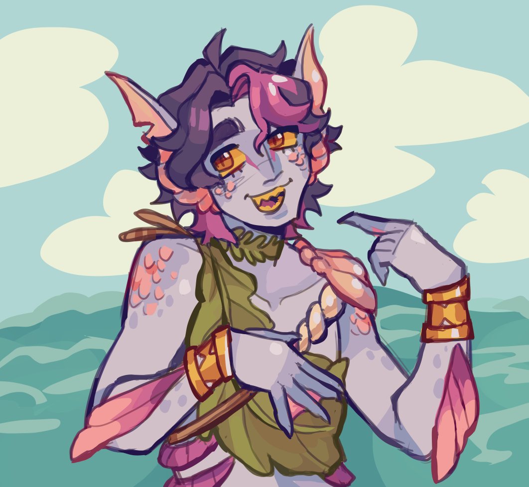 new avid variant.. ouuhh i ran to grab my pen #avidmcfanart #bannerfallsmpfanart #BannerfallSMP