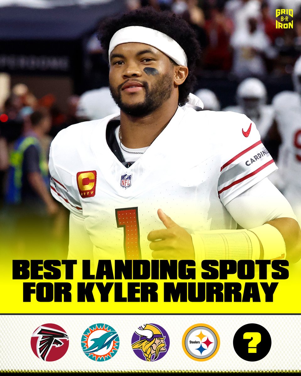 brgridiron's tweet photo. Where will Kyler Murray end up next? 🤔 https://t.co/3Hndz07R0s