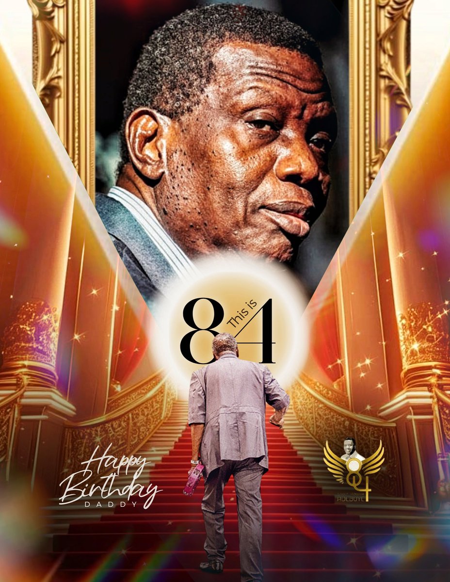 Oluwat1Immanuel's tweet photo. Created this masterpiece piece for Daddy @PastorEAAdeboye
Happy Birthday Daddy
A mirror of possibilities
Thank you for yielding to God
#rccg #eaadeboye #GraphicDesign #flyer #designinspiration #rccgyaya https://t.co/mxzIdyw5wM