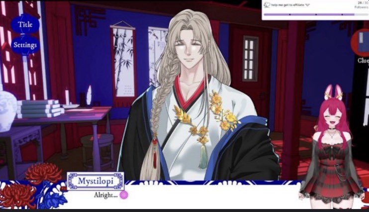 <a href="/Mystilope/">Mysti Lopi</a> is LIVE streaming House of Petals! Come hang!
 twitch.tv/mystilopi