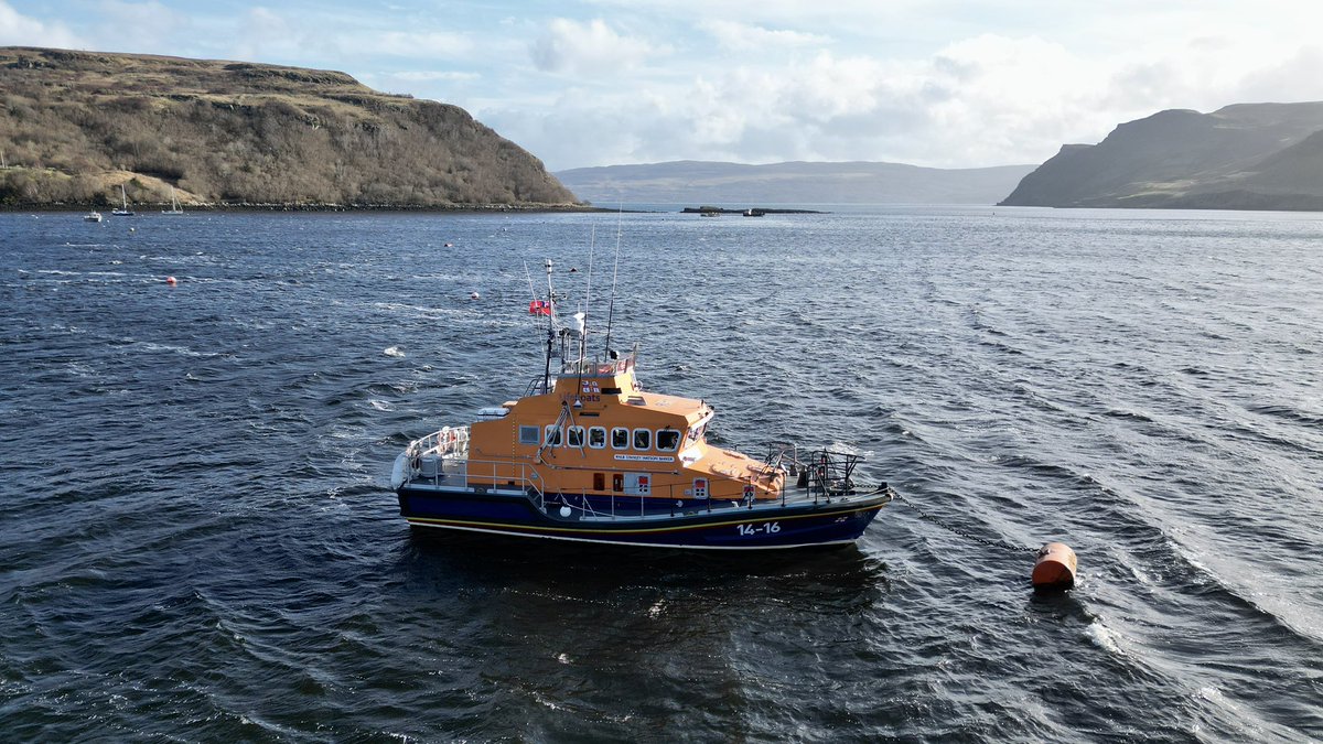 Portree RNLI tweet media