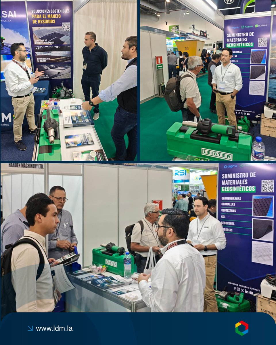 Hoy comienza nuestra participación en #ExpoResiduos2026 ♻️, el punto de encuentro para los profesionales del sector ambiental, manejo de residuos e infraestructura sustentable en México.

3 al 5 de marzo, en el Stand 420,
Centro Citibanamex, Ciudad de México📍

#sostenibilidad