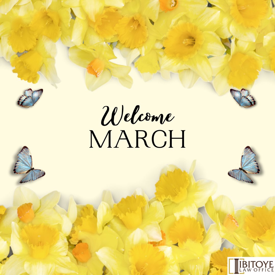 IbitoyeLaw's tweet image. Happy New Month! Wishing you good success and hoping that you achieve your goals this month. 

The days are getting longer and Spring is around the corner!🤗🌼

#newmonth #newmonthnewgoals #sunshine #estateplanning #estateplanningtoronto