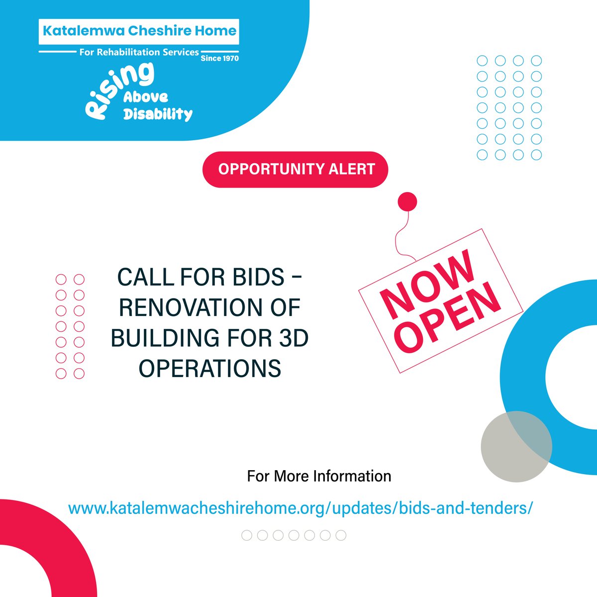 Katalemwa Cheshire Home tweet media