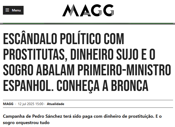 Nos últimos dias têm aparecido por aqui vários elogios a Pedro Sánchez, e um dos mais repetidos é que ele é o único político decente da Europa...