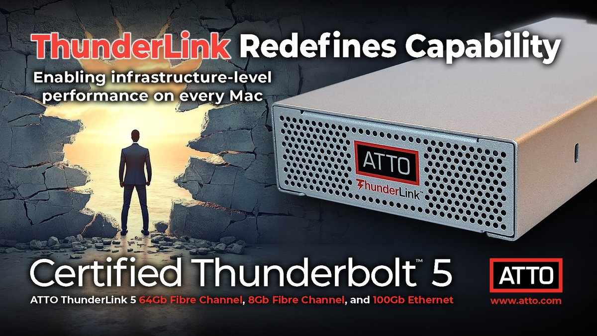 ATTO Technology tweet media