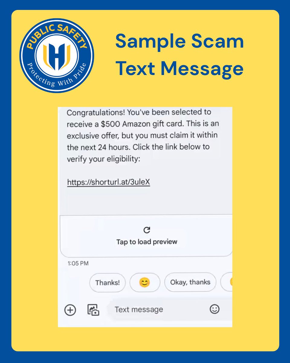 Hofstra Public Safety tweet media