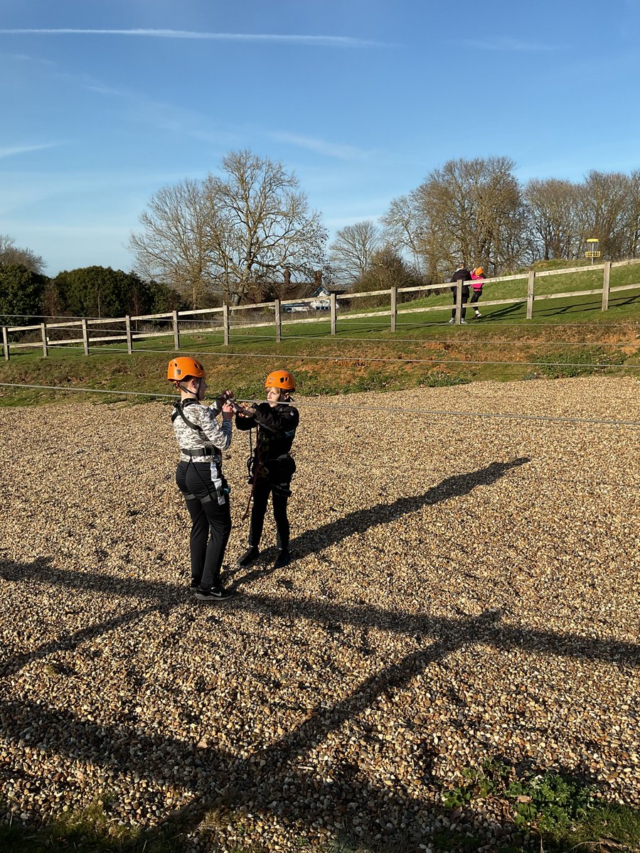 RosecroftPri's tweet photo. Today, Year 6 at Bawdsey have overcome worries and stepped out of their comfort zones. They’ve abseiled down walls, solved problems, and worked brilliantly as teams. The weather is still amazing, and everyone has eaten well. Let’s see what adventures tomorrow brings. https://t.co/Eex3rprpjq