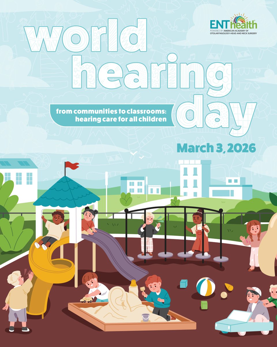 BeENTsmart's tweet photo. Today, the global community observes #WorldHearingDay — a moment to raise awareness around hearing health.

Stay informed and protect your ears with these hearing care resources!
🔗 https://t.co/uVackbC5vh

#HearingCare #HearingLoss #HearingHealth #Otolaryngology #AAOHNS https://t.co/mU8qs3Xn9M