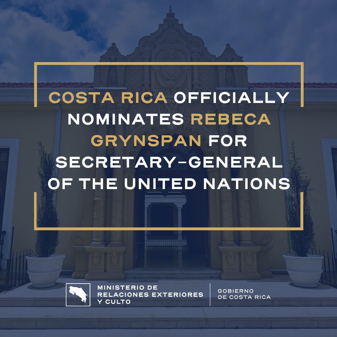 Cancillería Costa Rica 🇨🇷 tweet media