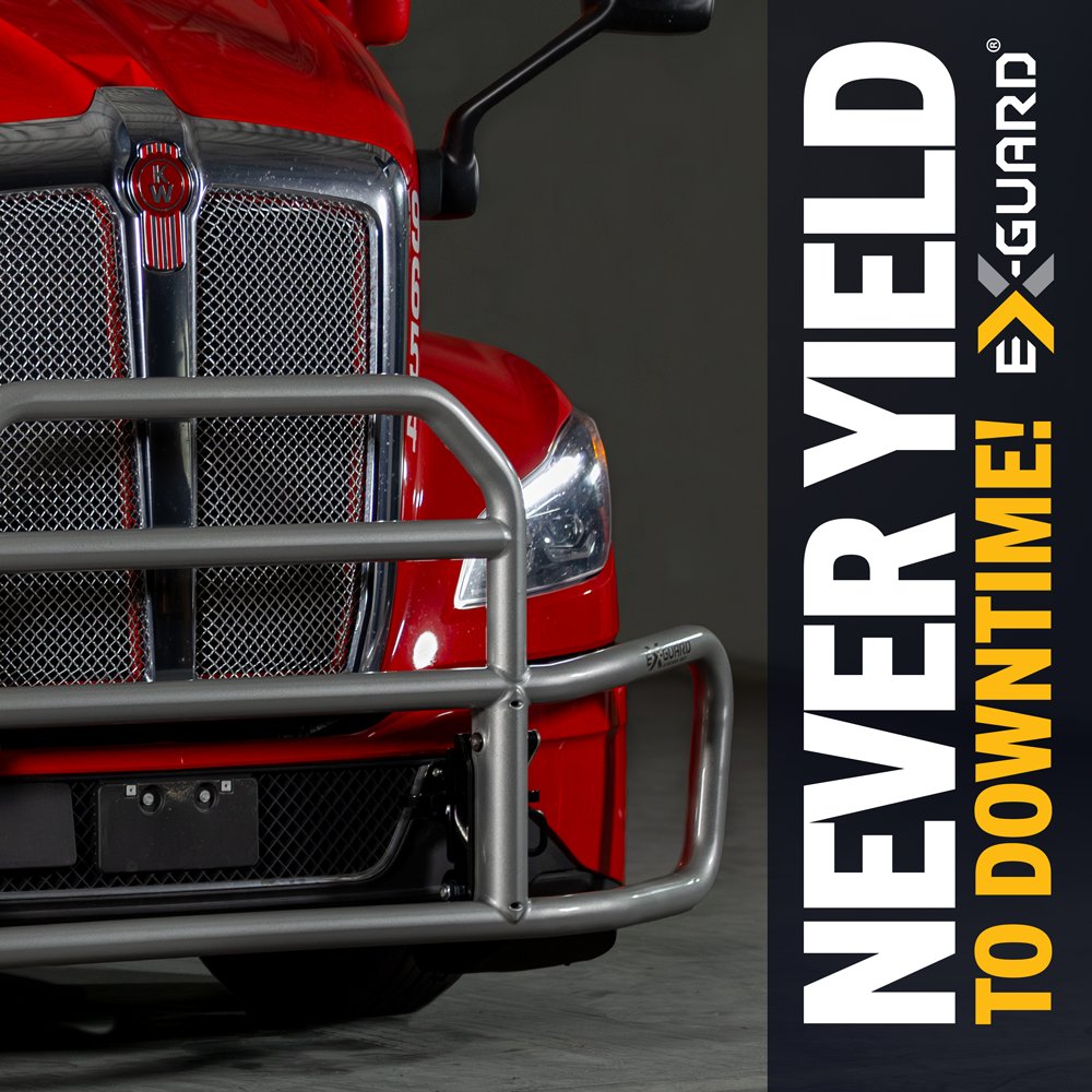 ex_guard's tweet image. Ex-Guard®, the looks you want and the front-end protection you need.

Find your perfect guard fit &amp;amp; look ow.ly/2y0s50YoS2n

#ExGuard #Kenworth #XG150G3NGT680 #NeverYieldToDowntime