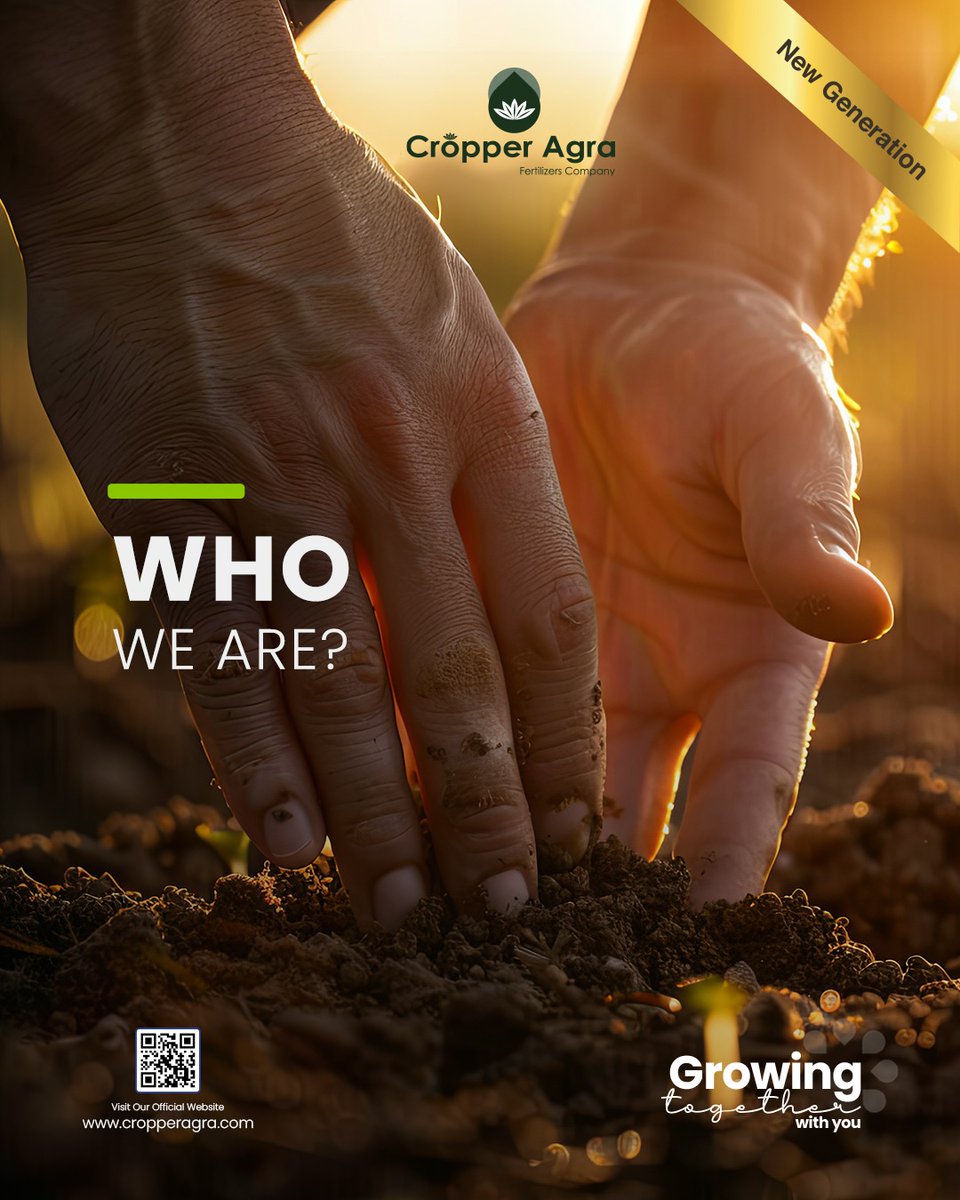 Cropper_Agra's tweet photo. Growing together starts in the field.🌱
At Cropper Agra, we support growers and distributors with innovative fertilizer and  bioprotection solutions that help crops grow stronger,healthier and more sustainably, season after season.Growing together with you. #cropperagra https://t.co/ROQgFrVJWl