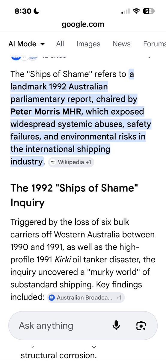 ianattheherald's tweet image. Memories. We wrote a lot in the 90s about #SHIPS_of_SHAME - the name given to the inquiry into #Flag_of_Convenience shipping headed by Hawke transport minister &amp;amp; Hunter Region politician Peter Morris.
But they still got rid of domestic shipping - cabotage - anyway. 
#MUA