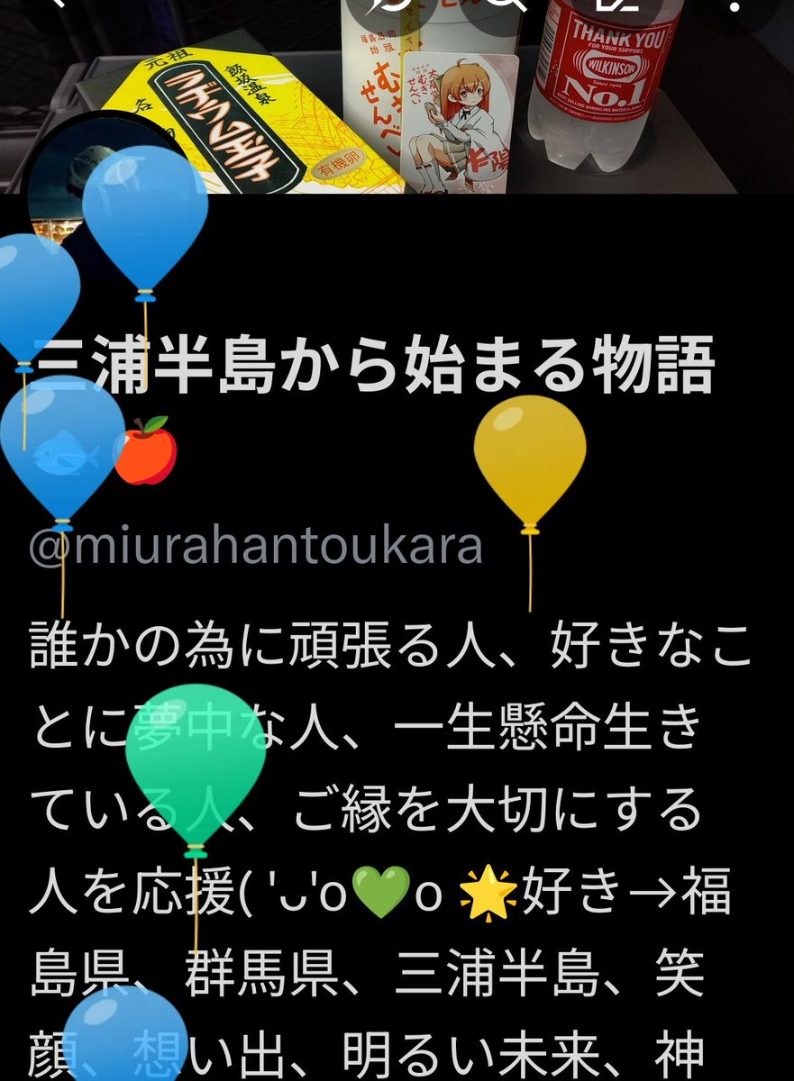 三浦半島から始まる物語🐳🍎 tweet media