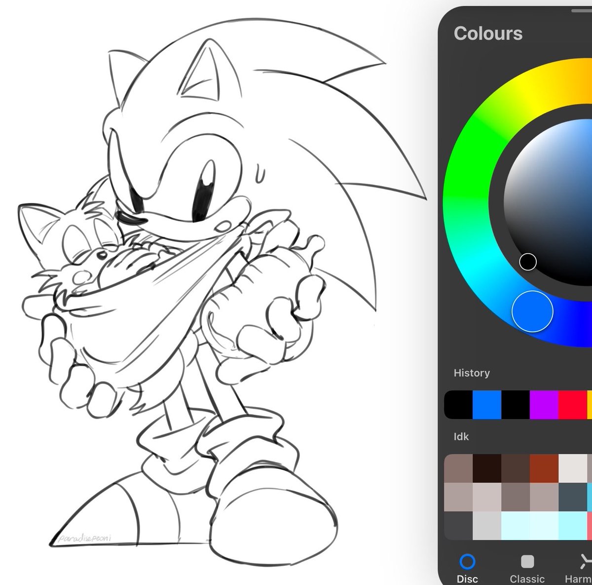 Big bottle for a little baby