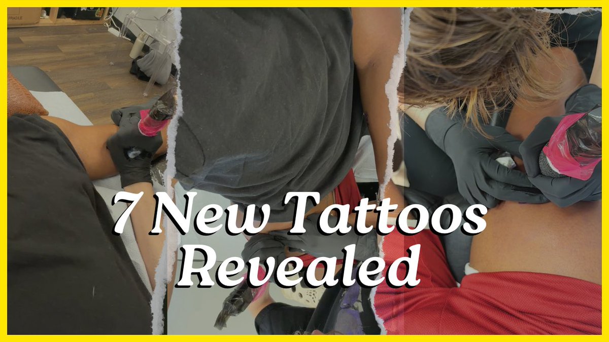 7 New Tattoos - Full Reveal 🖊️🖤

Patreon.com/LamontOdum