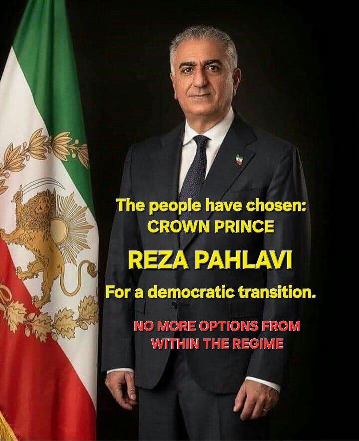 Shahinlooo's tweet image. Dear President Trump,

Today you mentioned the possibility of considering “other options inside Iran.”
With all due respect, the Iranian people do not want anything associated with the current regime — not reform, not preservation, not replacement with another faction of the same