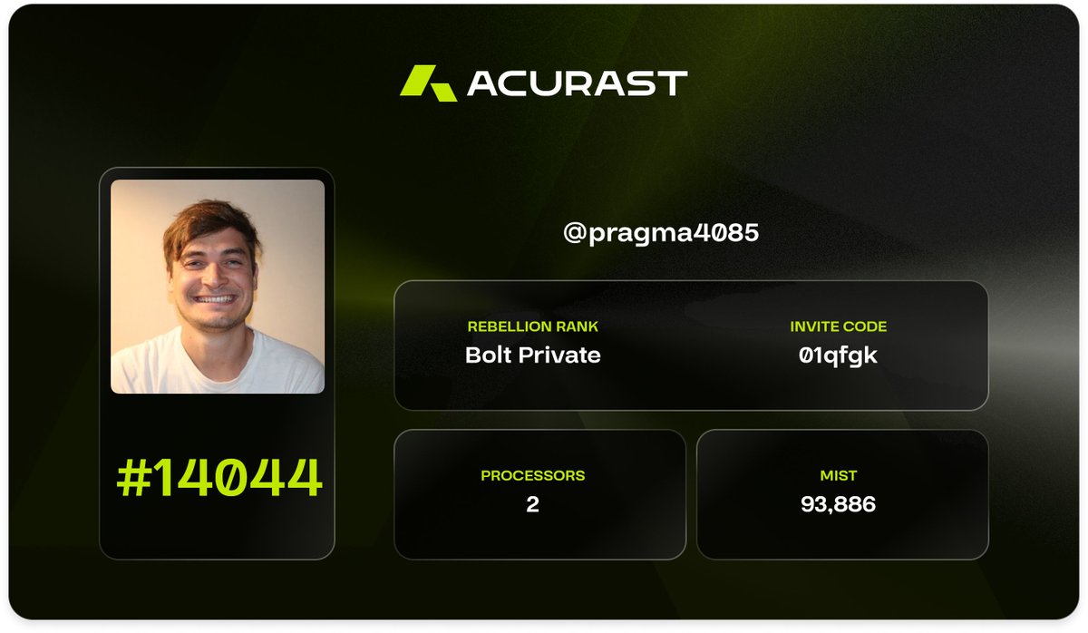 pragmadays's tweet photo. @Acurast  #depin #acurast https://t.co/x3pQqLNKaE