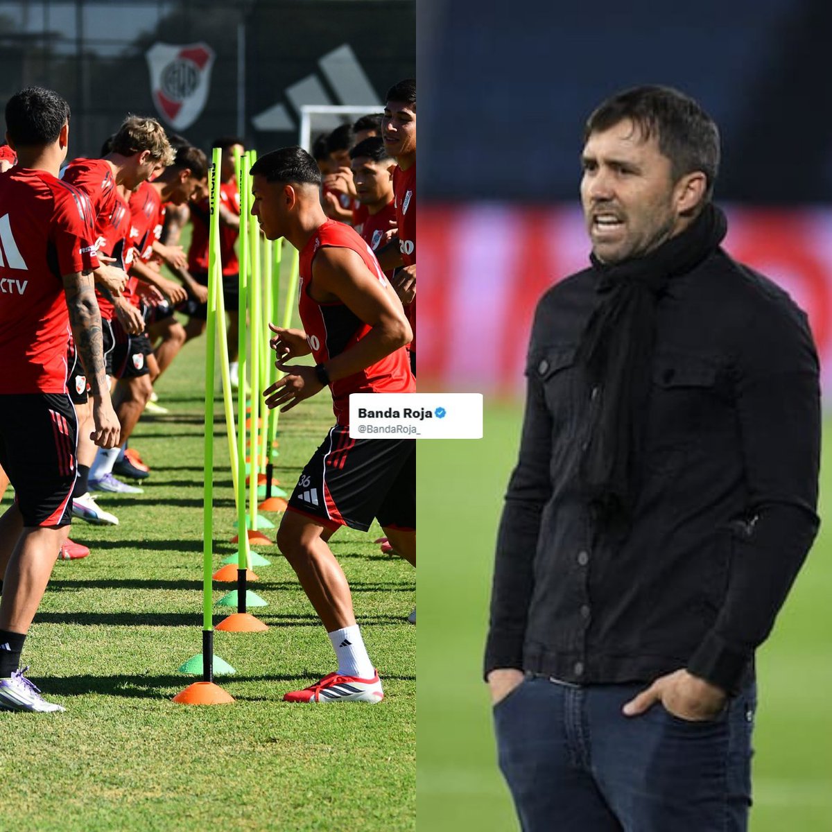BandaRoja_'s tweet photo. 🚨 EL PLAN COUDET EN #RIVER

➡ Eduardo Coudet ya definió cómo revertir el momento:

📌 Doble turno de entrenamientos para aprovechar el parate.
📌 Almuerzo diario junto al plantel en el River Camp.
📌 Charlas individuales con cada jugador.

ℹ @HernanSCastillo / @pmonumental https://t.co/2TGTzkepF3
